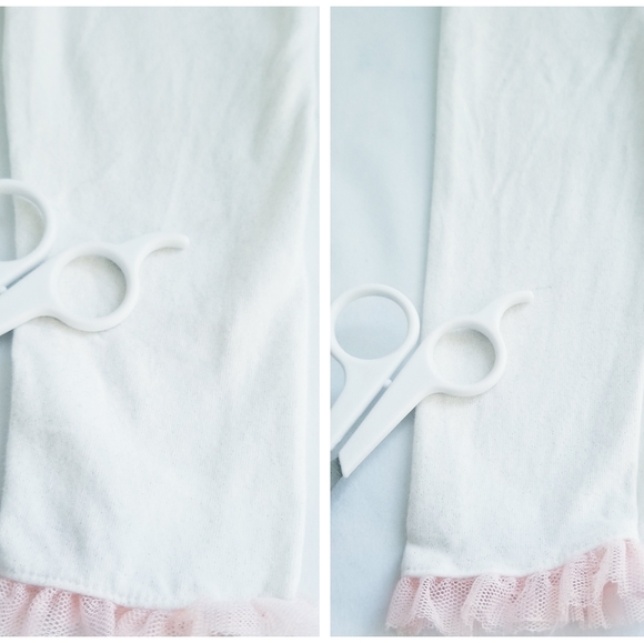 Nannette Baby Peach Tutu Dress and Legging Outfit 2-piece Set Size 24 Months - Picture 10 of 11